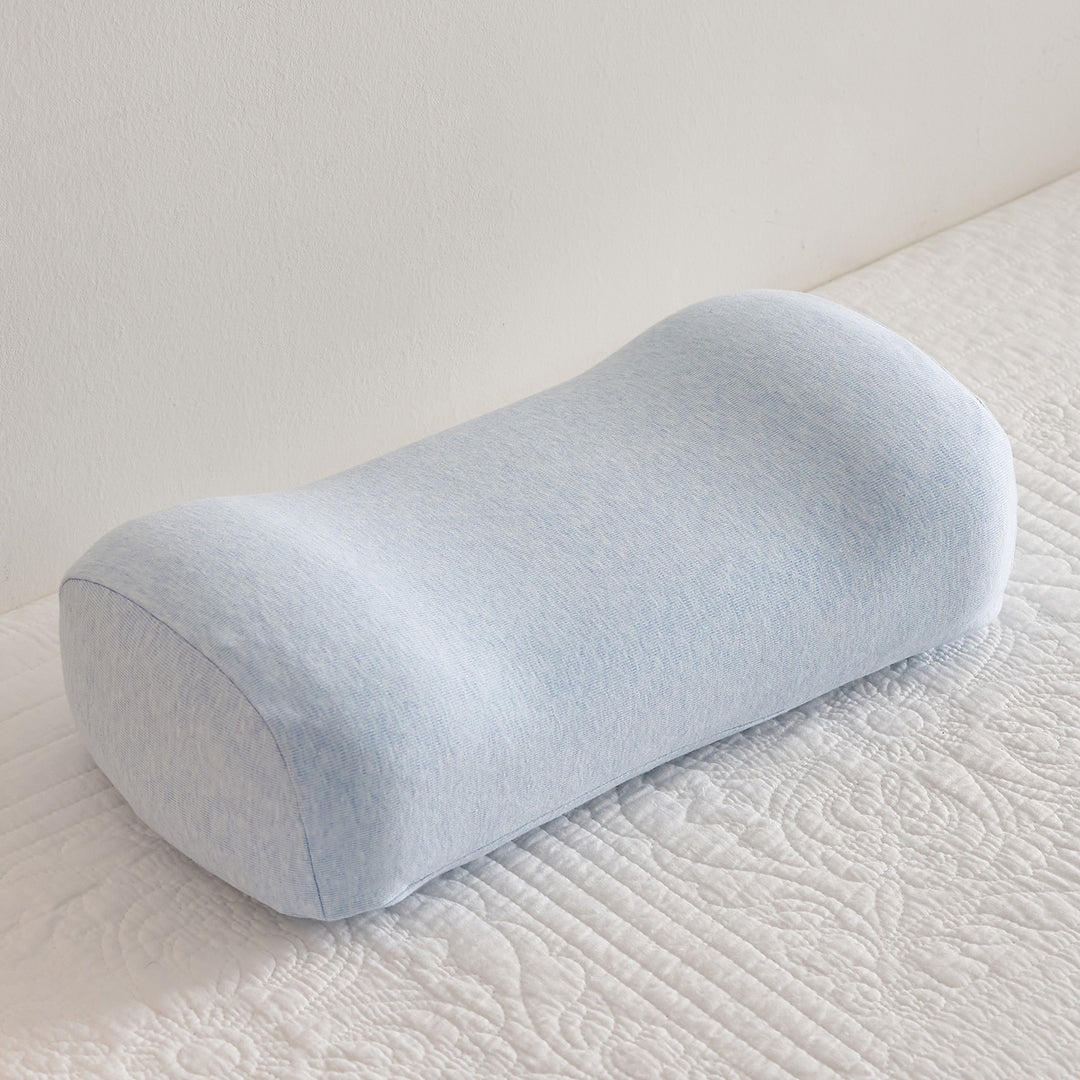 Orthopedic neck support pillow with ergonomic contour Bowlift
