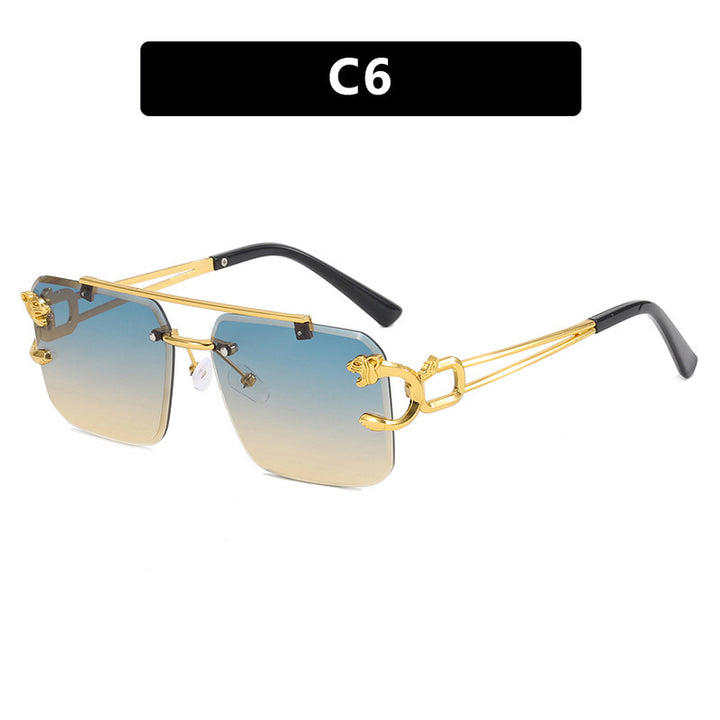 Women's square sunglasses with elegant decorative details Bowlift
