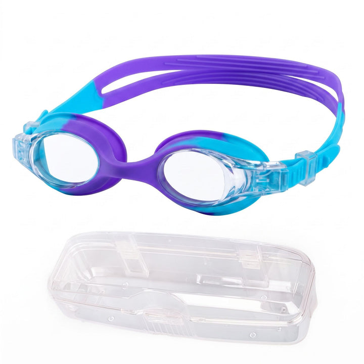 Swim goggles with adjustable nose bridge and anti-fog technology Bowlift