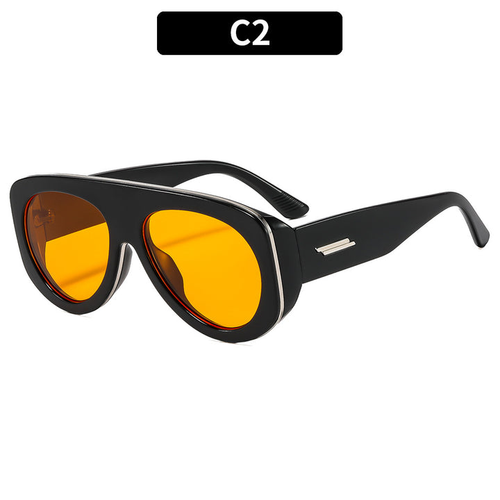 High-Performance Angular Frame Sunglasses