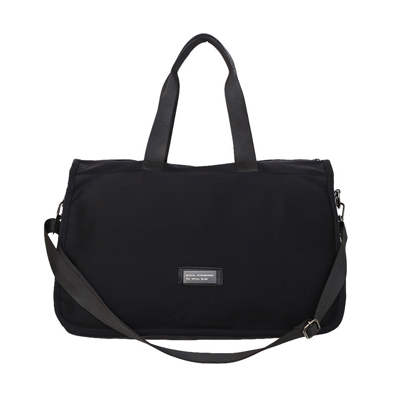 Sporty travel bag with ergonomic carrying handles and versatile compartments Bowlift