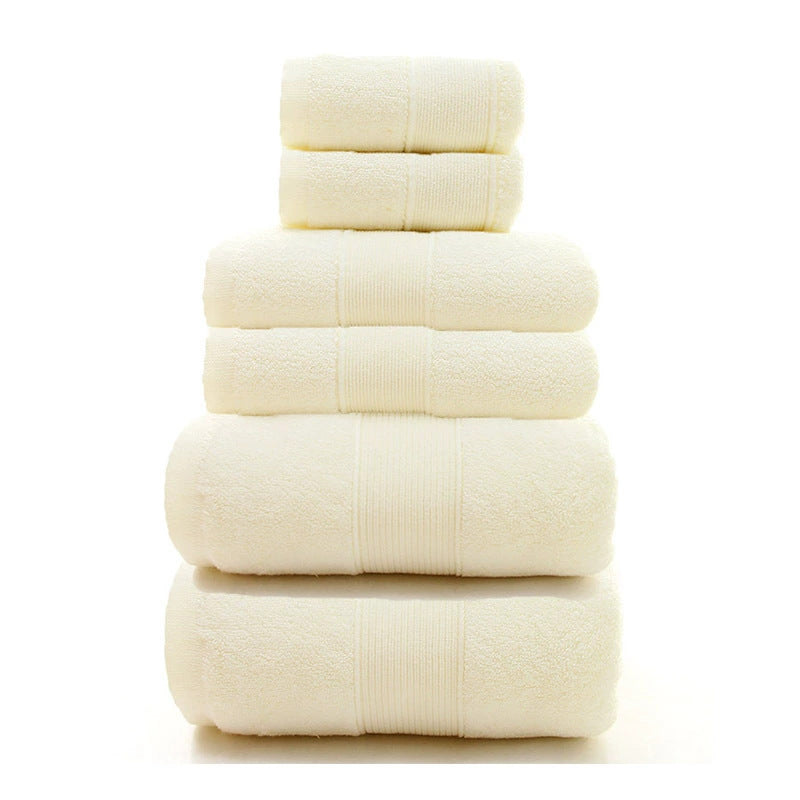 Terry Towel Set With Luxurious Textile Design Bowlift