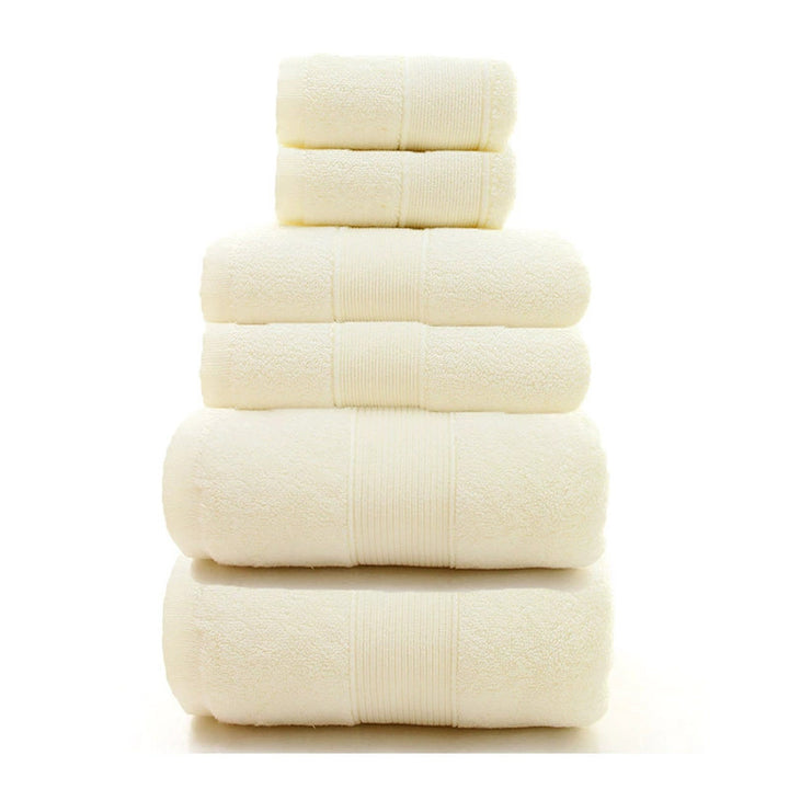 Terry Towel Set With Luxurious Textile Design Bowlift
