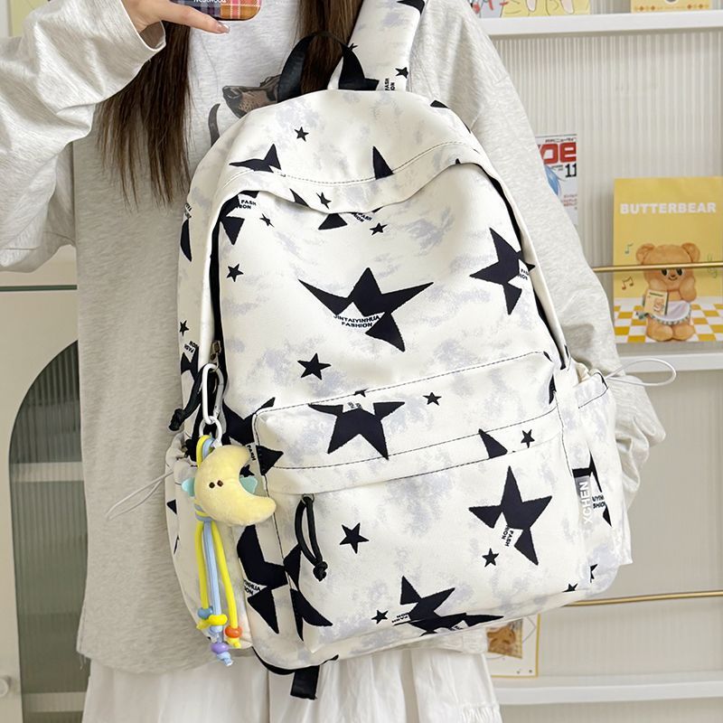 Leisure backpack with practical star motif Bowlift
