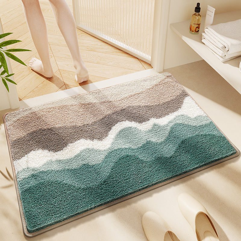 Unisex Plush Bath Mat Bowlift