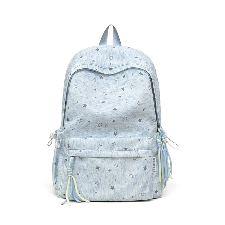 Durable Star-Patterned Casual Backpack Bowlift