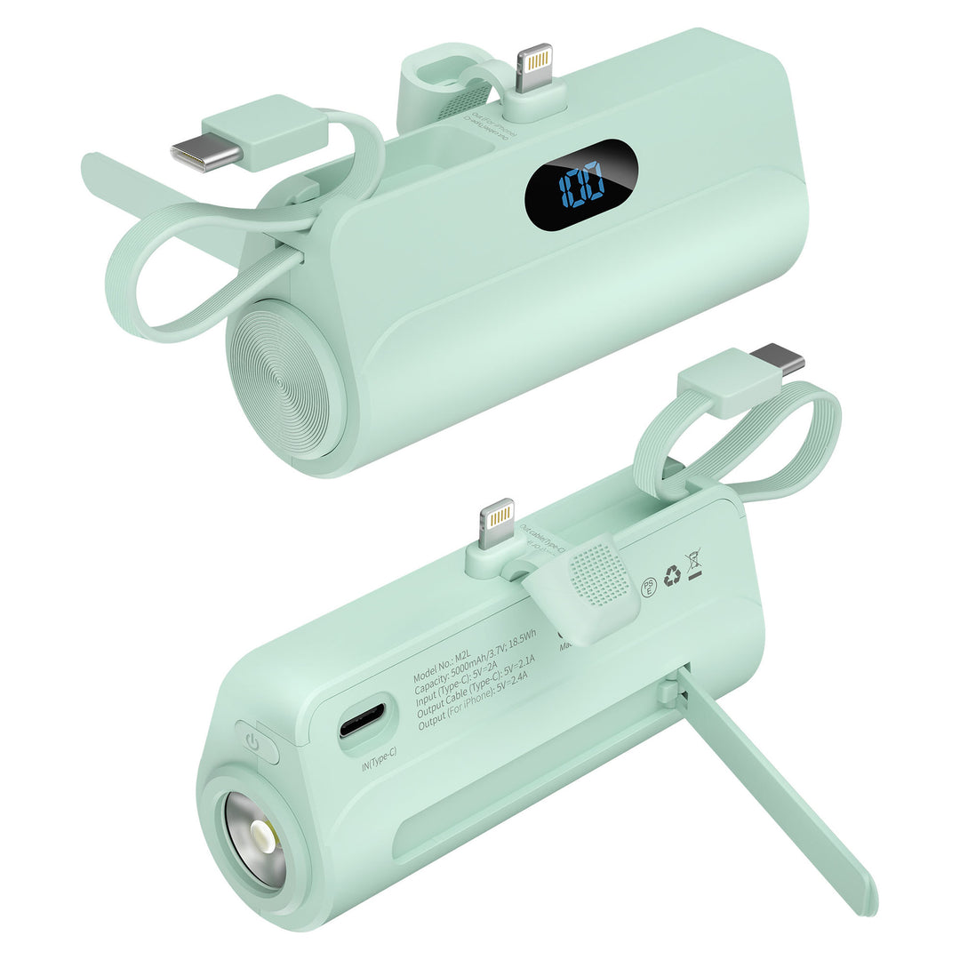 Portable power bank with integrated speaker Bowlift