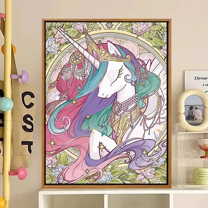 Cartoon-Inspired Fantasy Character Canvas Art Print Bowlift