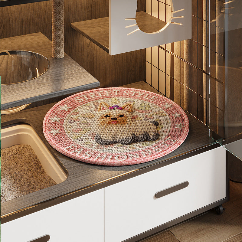 Soft and Durable Pet Food Mat Bowlift