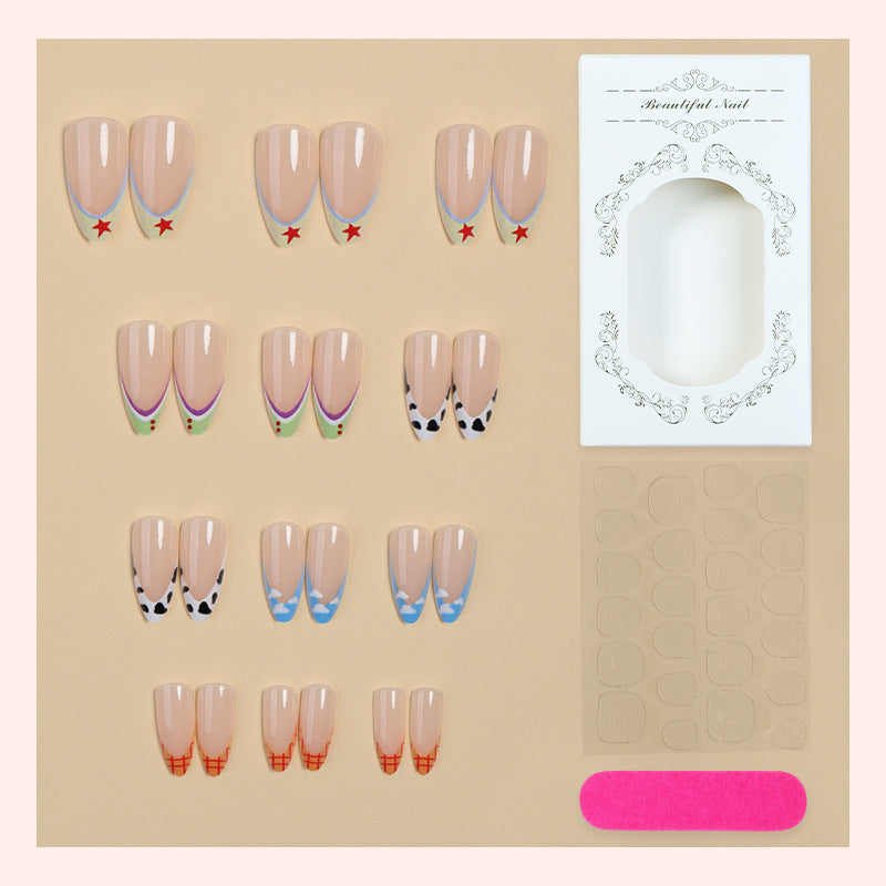 Creative Artistic Press-On Nail Collection Bowlift