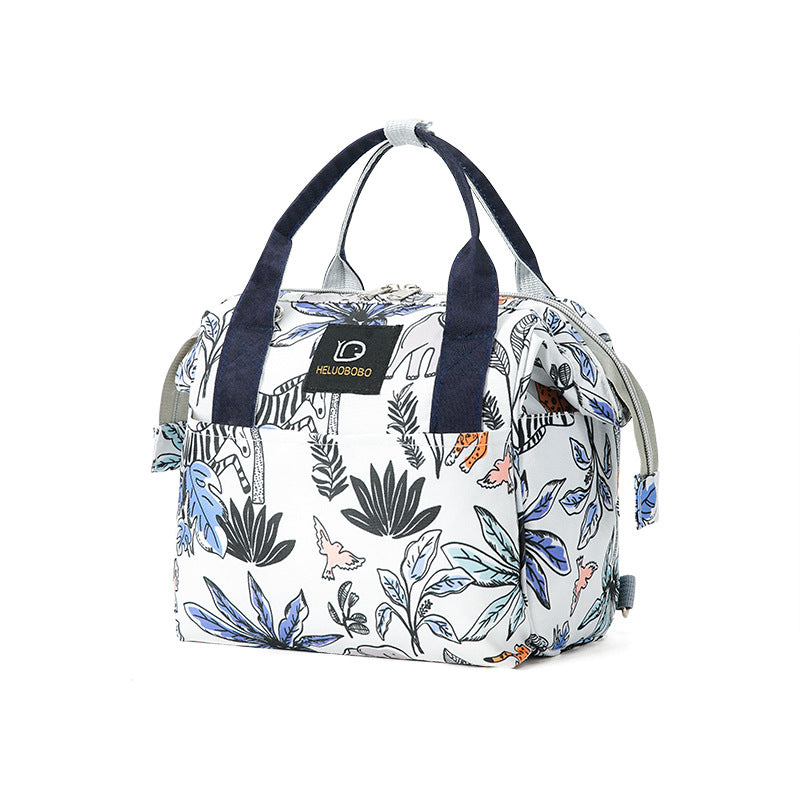 Artistic Printed Insulated Lunch Bag Bowlift