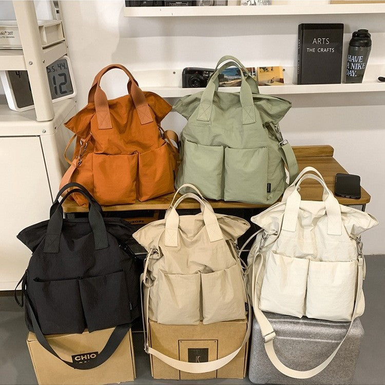 Multi-Pocket Functional Tote Bag Bowlift