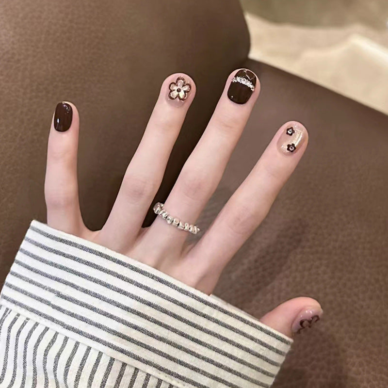 Glamorous Rhinestone Nail Art Bowlift