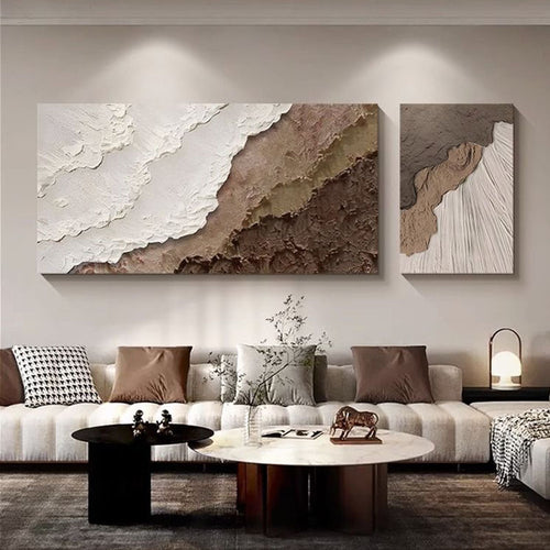 Textured Abstract Wall Decor
