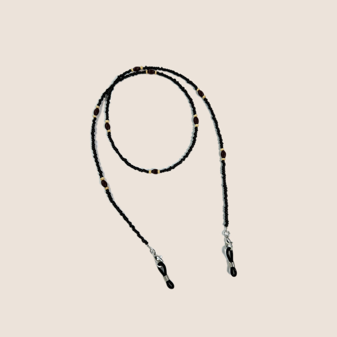 Beaded Eyewear Retainer Chain Bowlift