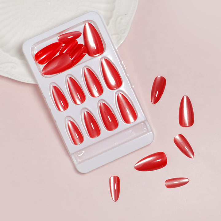 DIY Press-On Nail Set with Glossy Finish Bowlift