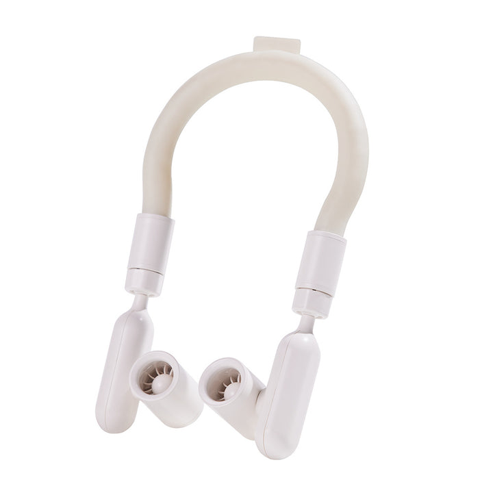 Ladies Portable Neck Fan with Dual Airflow Technology Bowlift