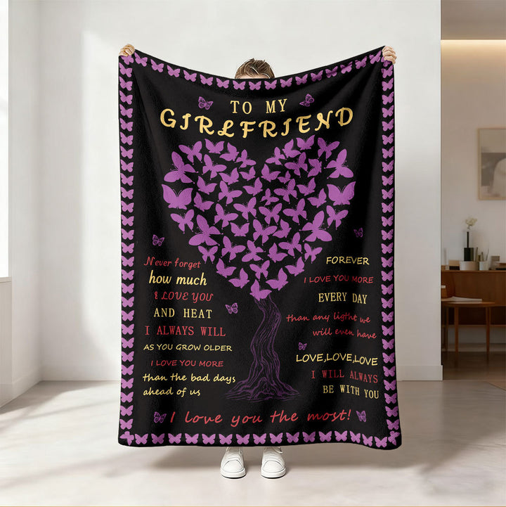 Cozy Fleece Throw Blanket