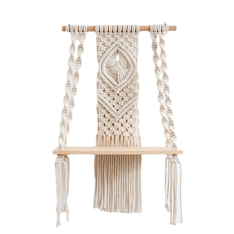Decorative Macramé Swing Shelf Bowlift