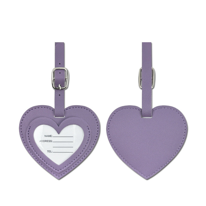 Heart-Shaped Luggage Tag Bowlift