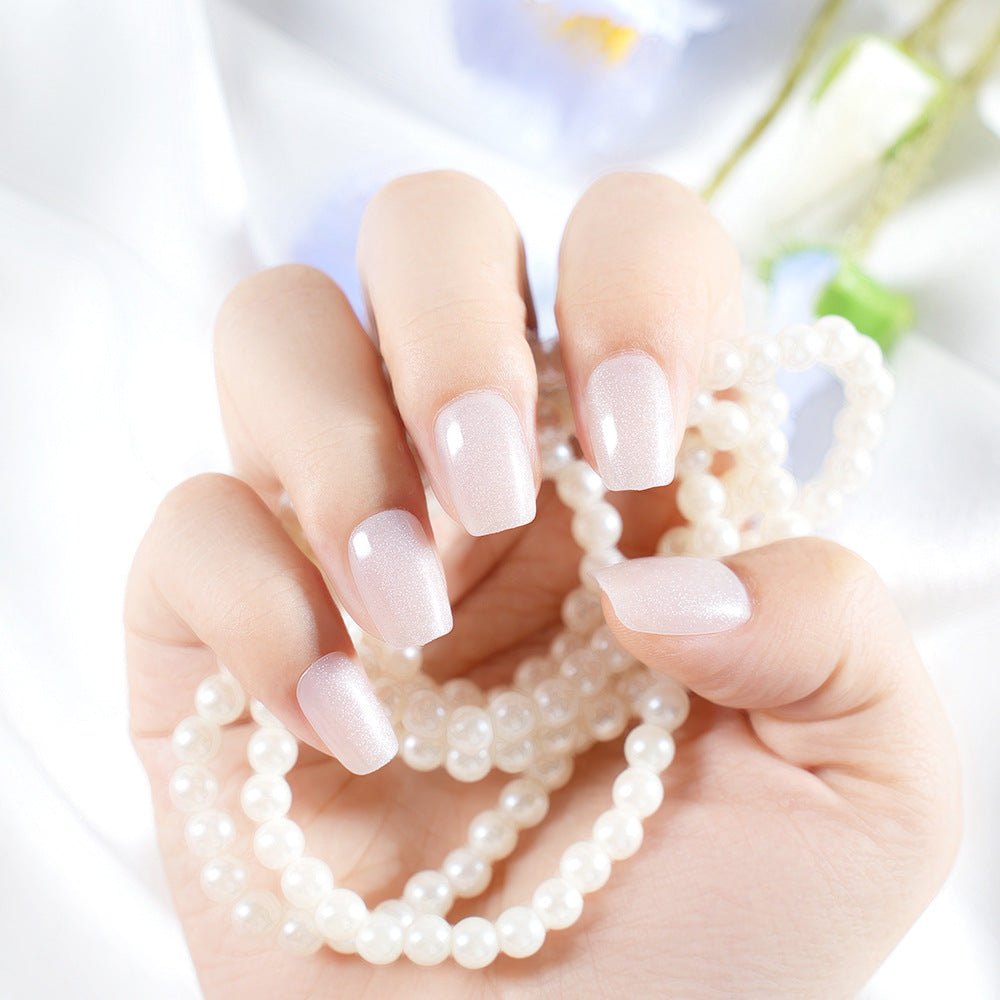 Sparkling Press-On Nail Set Bowlift