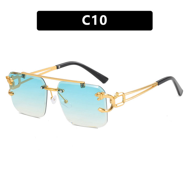 Women's square sunglasses with elegant decorative details Bowlift
