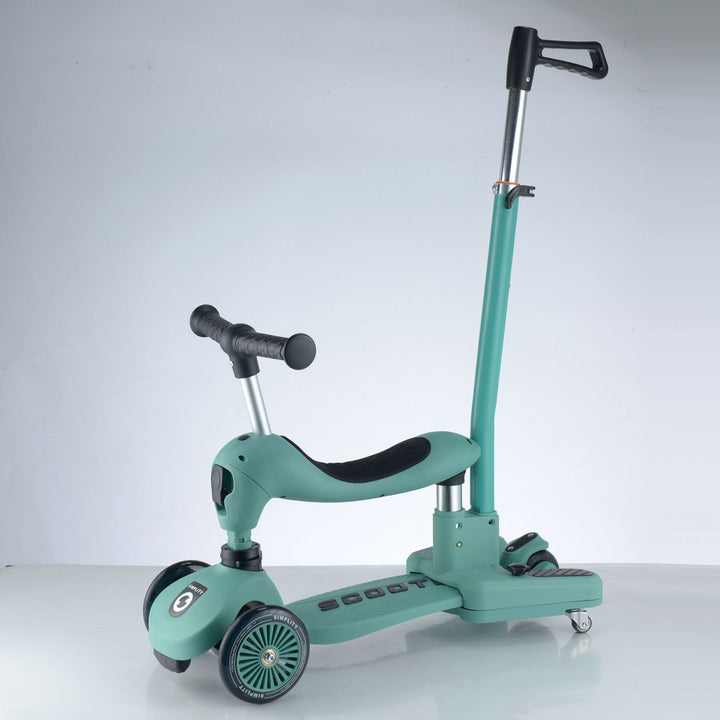 Versatile Three-Wheel Kick Scooter Bowlift