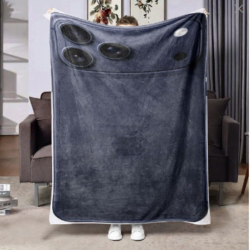 Fun Photo Print Throw Blanket