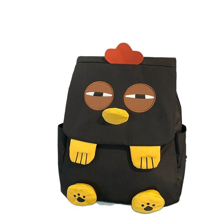 Cute Chicken-Themed Plush Backpack Bowlift