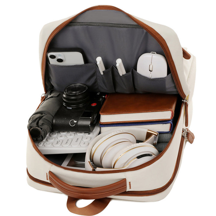 Tech-Enhanced Laptop Backpack Bowlift