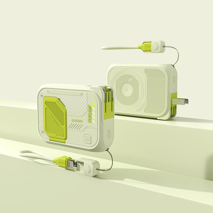 Multifunctional power bank with integrated fast charging ports Bowlift