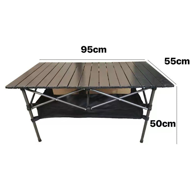 Foldable Gardening Table with Storage Bowlift