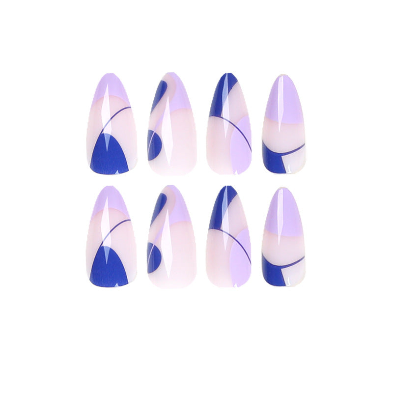 Artistic Nail Art with Elegant Color Gradients Bowlift