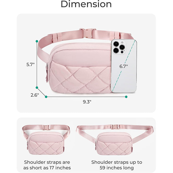 Padded shoulder bag with adjustable shoulder strap Bowlift