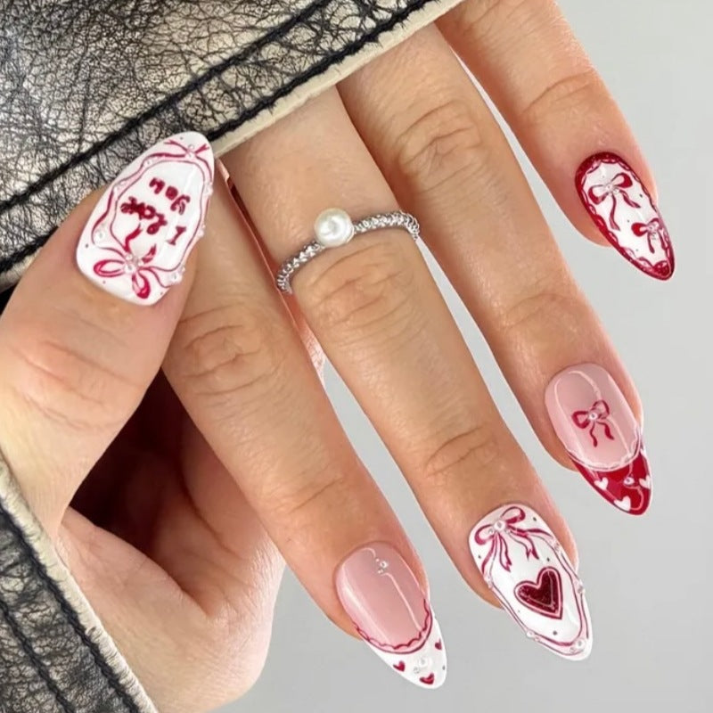 Animal-Inspired Press-On Nail Art Set Bowlift