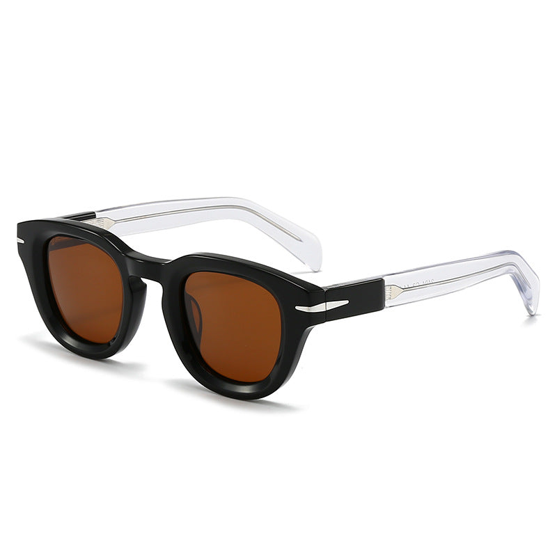 Women's sunglasses with modern, multifaceted design and polarized lenses Bowlift