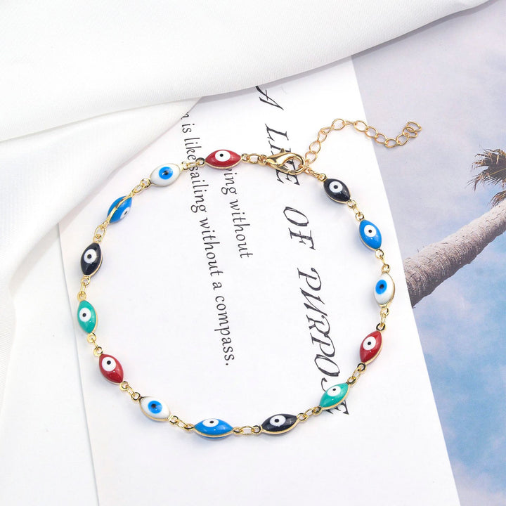 Decorative Evil Eye Necklace Bowlift