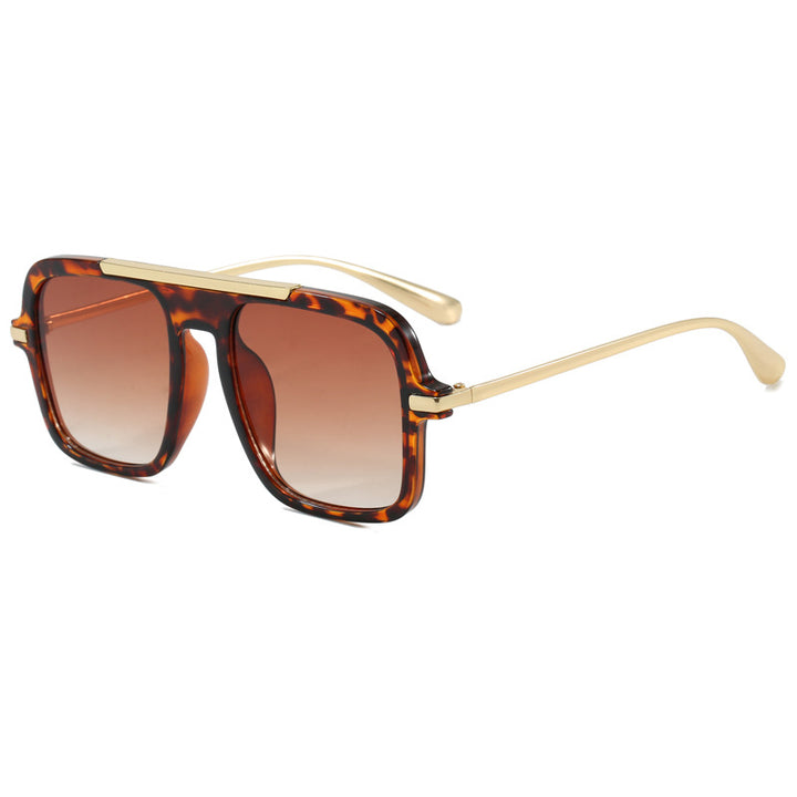 Women's fashionable sunglasses with trendy square frame Bowlift