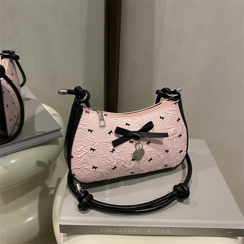 Charming Bow Embellished Handbag Bowlift