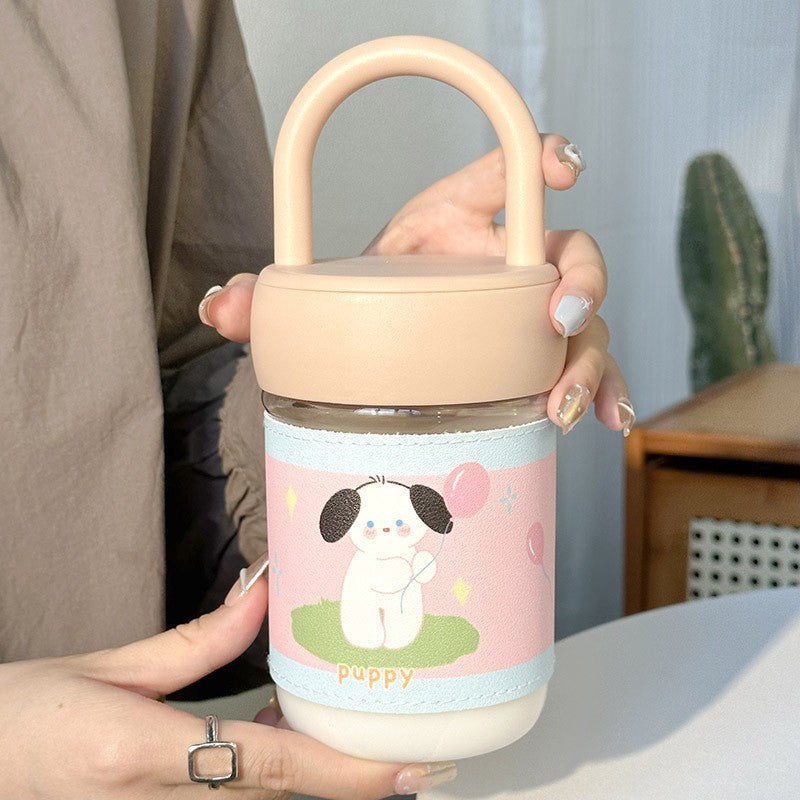 Women’s drinking cup with playful dog design Bowlift