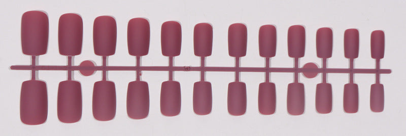 Matte Finish Press-On Nail Set Bowlift
