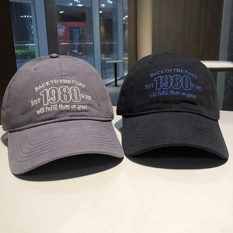 Men's Cotton Graphic Baseball Cap Bowlift