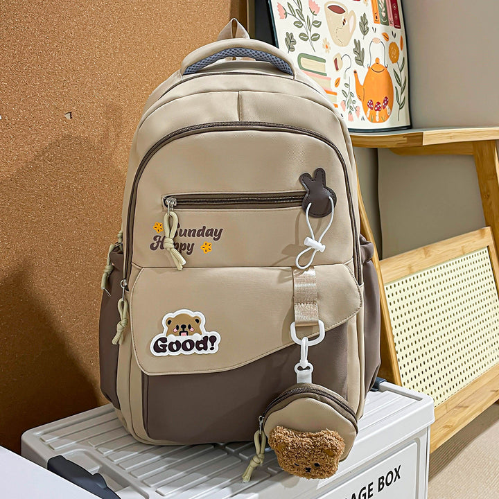 Backpack with Playful Design and Well-Structured Compartments Bowlift