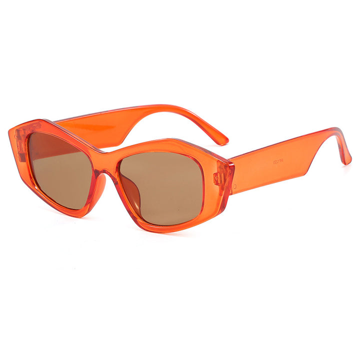 Ladies Creative Sunglasses in Exotic Leopard Pattern Bowlift