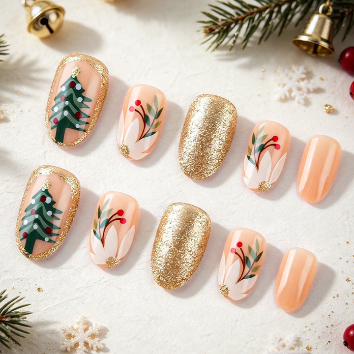 Holiday-Themed Nail Art Set Bowlift