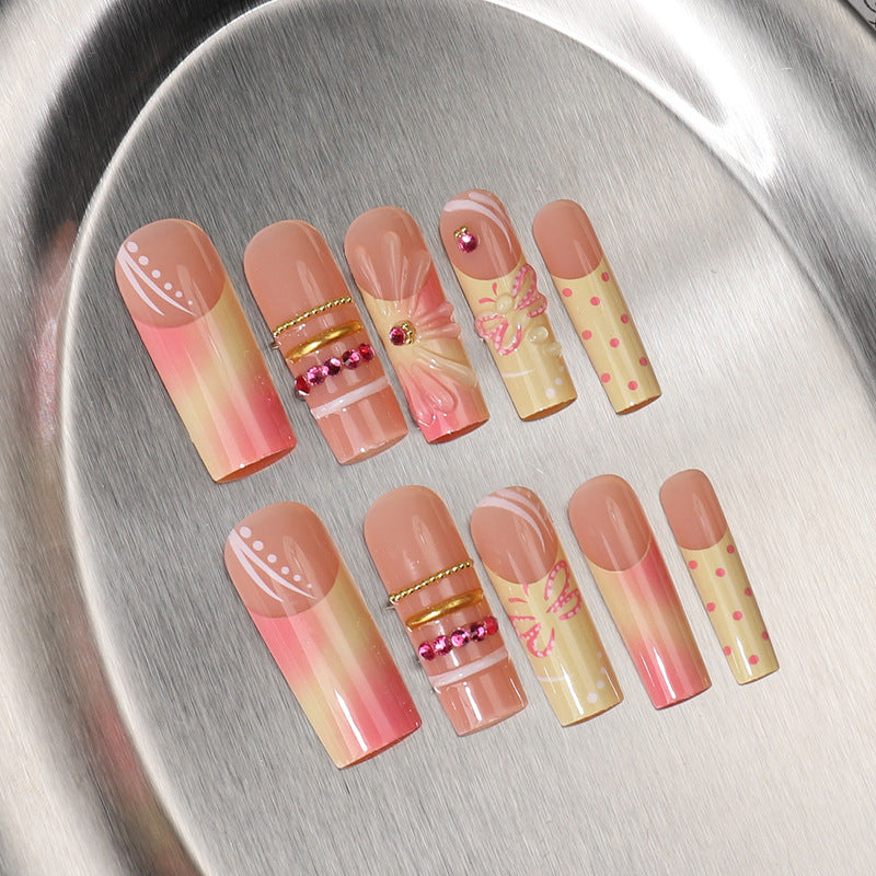 Creative Press-On Nail Kit Bowlift