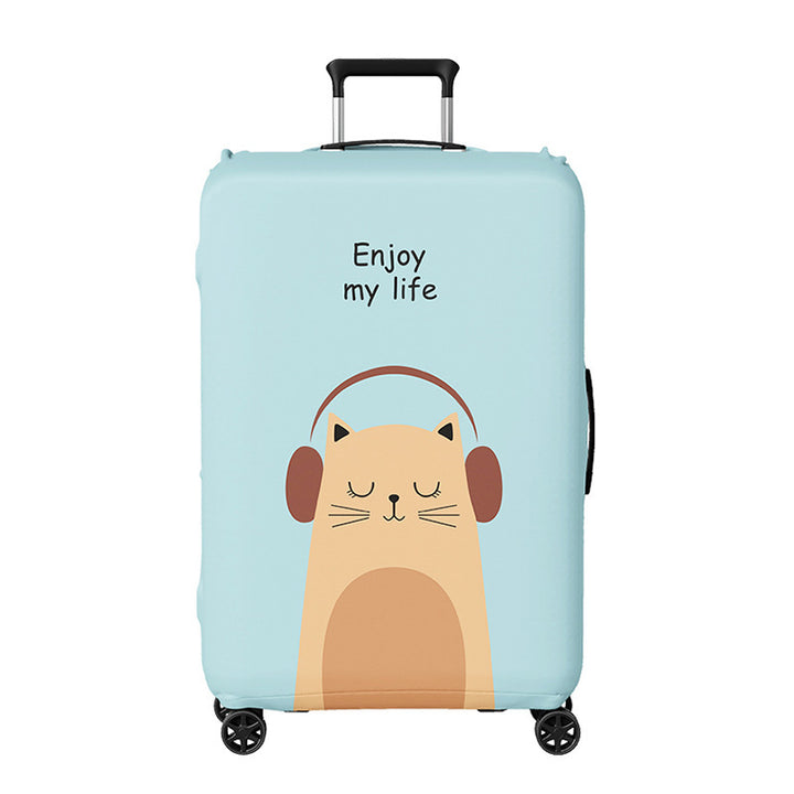 Unisex Hard-shell suitcase with cheerful pirate motif Bowlift