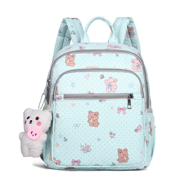Cute Cartoon-Themed Multi-Pocket Backpack Bowlift