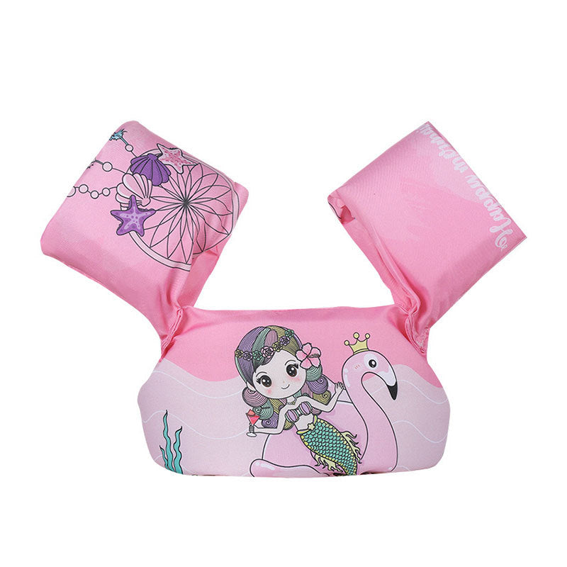 Women's Inflatable Swimming Aid with Colorful Flamingo Design Bowlift