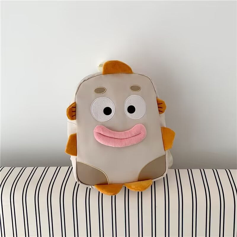 Cute Cartoon Character Plush Backpack